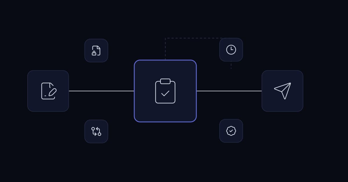 Human approval for AI agents: approve the action, not the conversation — cover graphic