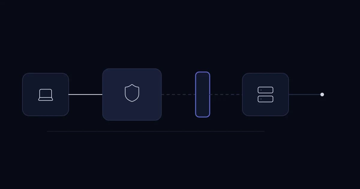 Client-to-server VPN path interrupted at a firewall boundary
